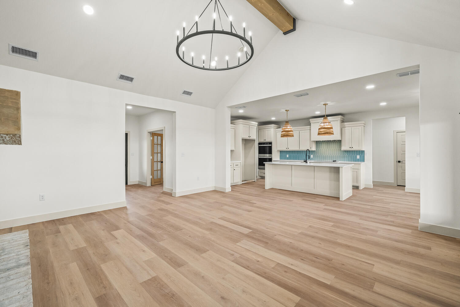 5603 County Road 6100 Lubbock, TX 79415 - Photo 42 of 46 a view of kitchen with stainless steel appliances granite countertop cabinets and wooden floor