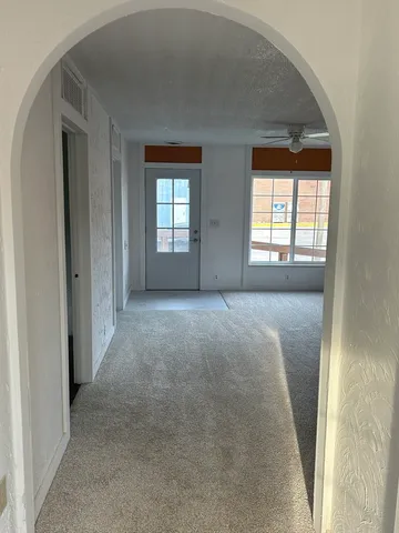 a bathroom with a sink and a shower