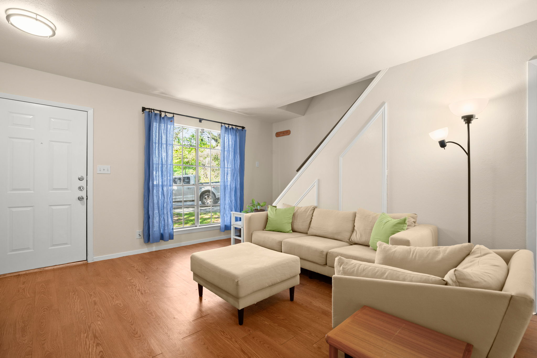 1912 Lightsey Road, Unit 2 Austin, TX 78704 - Photo 16 of 25 a living room with furniture and a large window