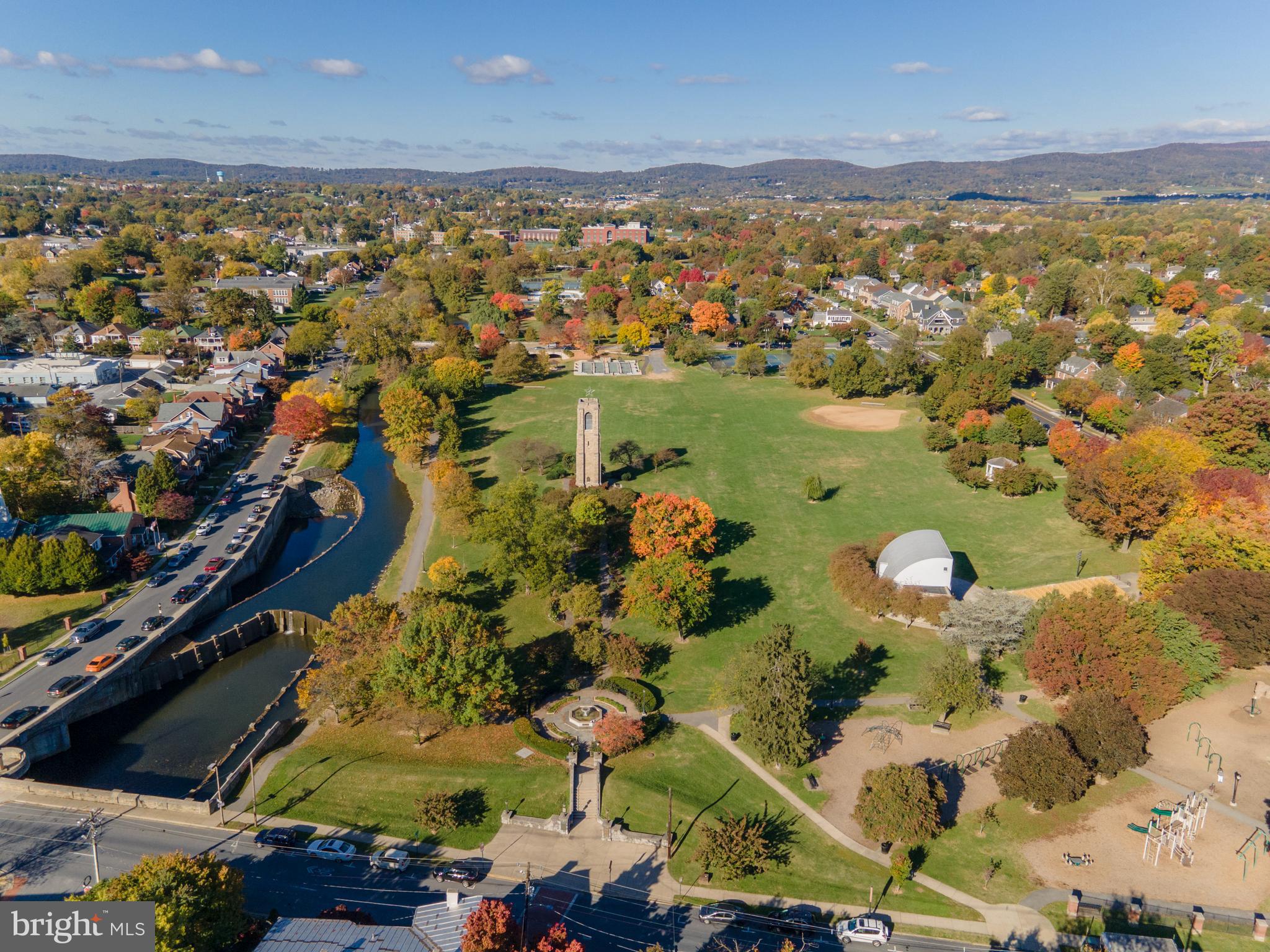 102 Mercer Court, Unit 21 3 Frederick, MD 21701 - Photo 20 of 31 an aerial view of residential building with outdoor space