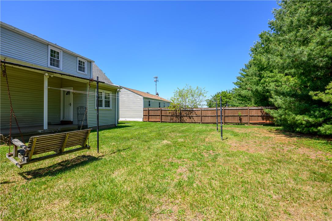 2270 Rodgers Street Bethlehem, PA 18017 - Photo 21 of 24 This generous backyard offers ample space for outdoor activities and relaxation.