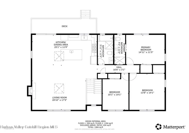 a picture of a wall with a white building