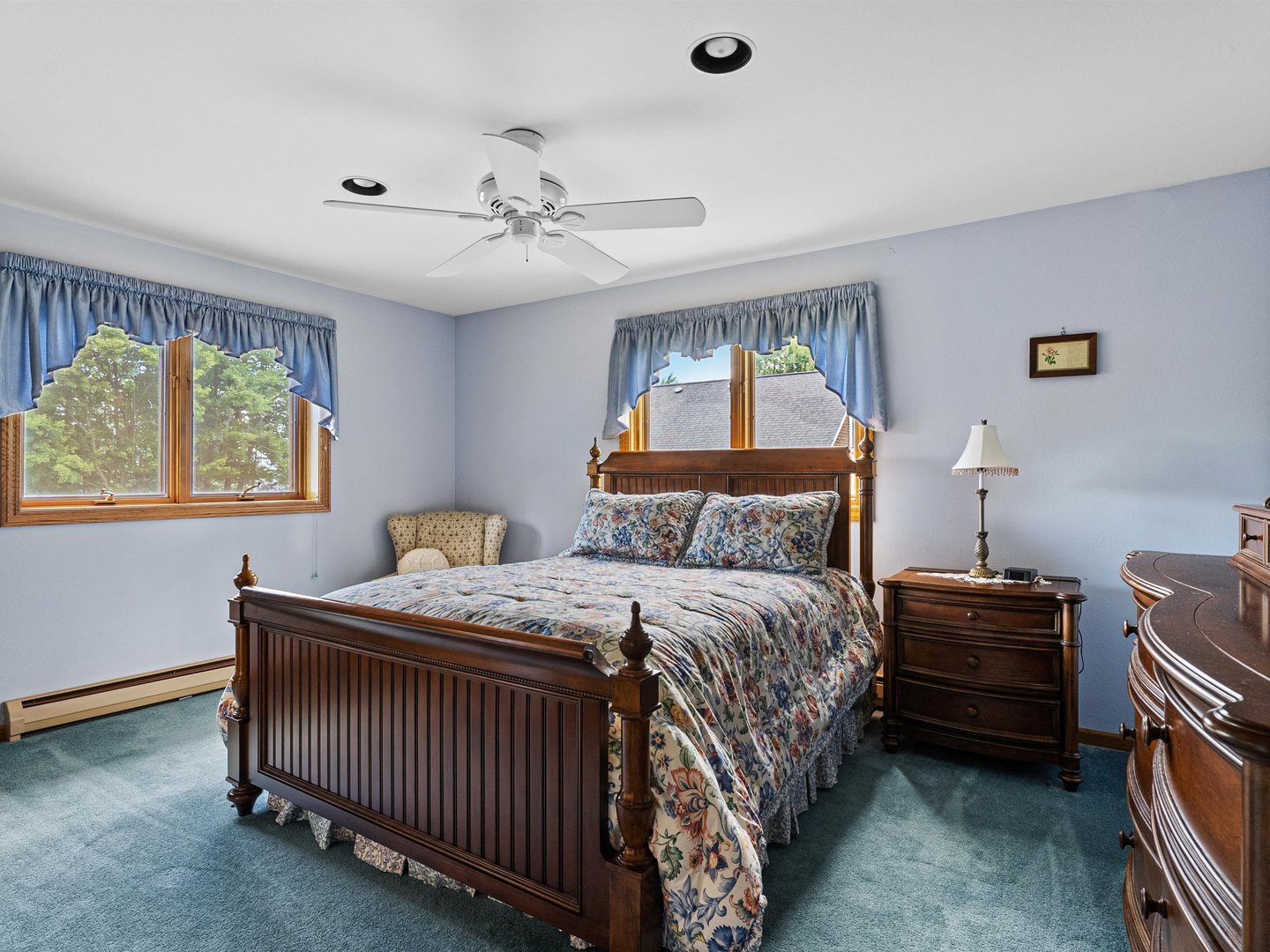 W6336 Circle Drive Crivitz, WI 54114 - Photo 23 of 52 a bedroom with a bed dresser and a window