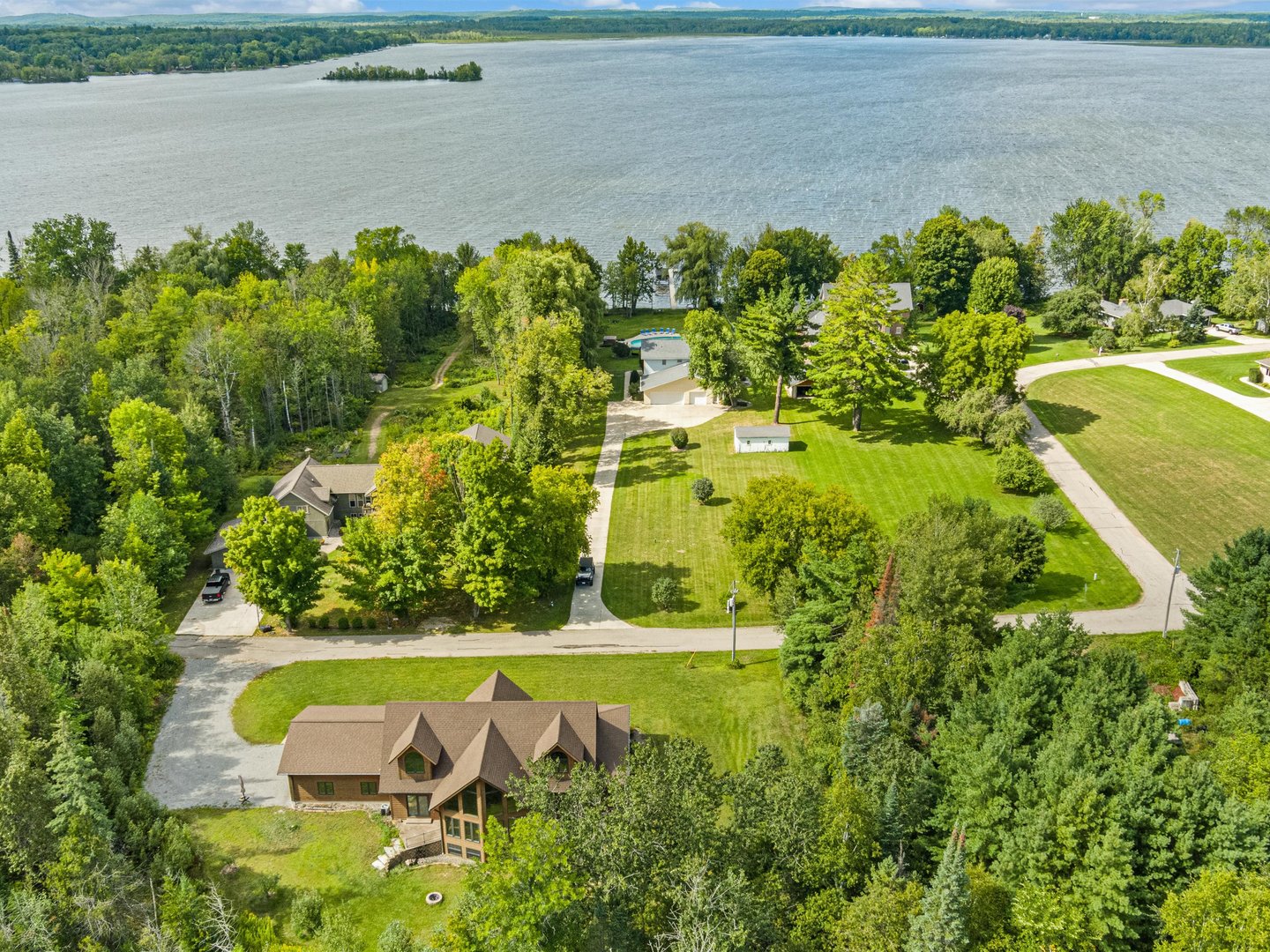 W6336 Circle Drive Crivitz, WI 54114 - Photo 40 of 52 a view of a garden with an outdoor space
