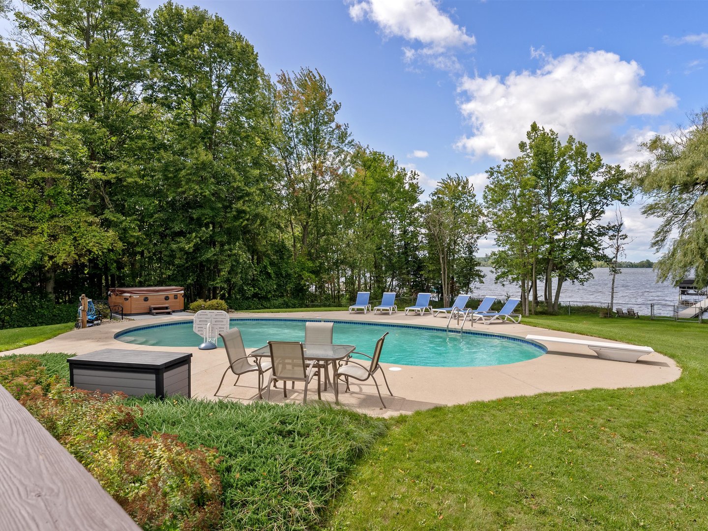 W6336 Circle Drive Crivitz, WI 54114 - Photo 49 of 52 a view of a backyard with sitting area
