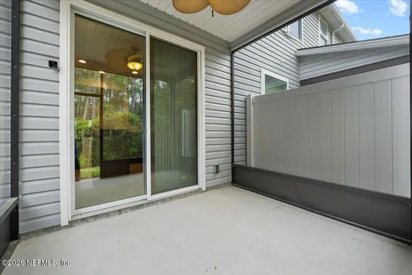 a view of backyard
