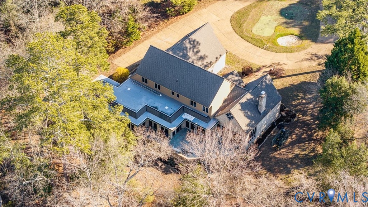 276 Colony Trail Lanexa, VA 23089 - Photo 17 of 39 an aerial view of a house with a yard