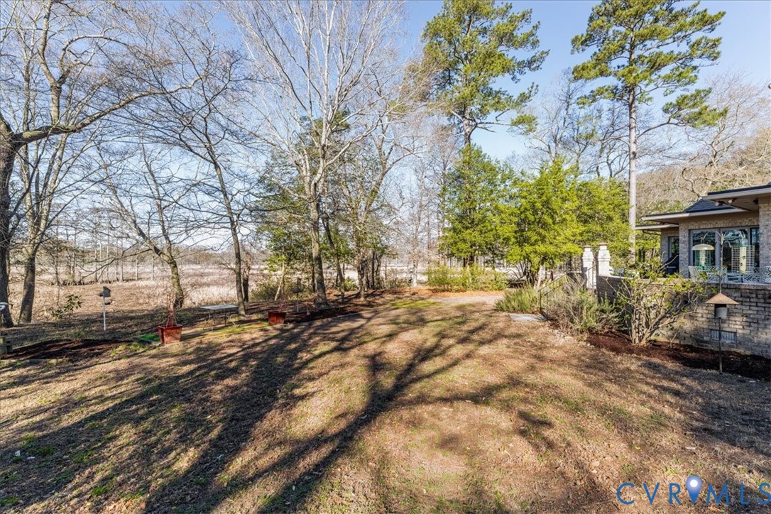 276 Colony Trail Lanexa, VA 23089 - Photo 30 of 39 a view of a yard with large trees