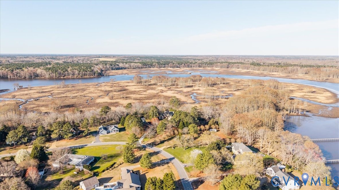 276 Colony Trail Lanexa, VA 23089 - Photo 7 of 39 an aerial view of residential building and lake