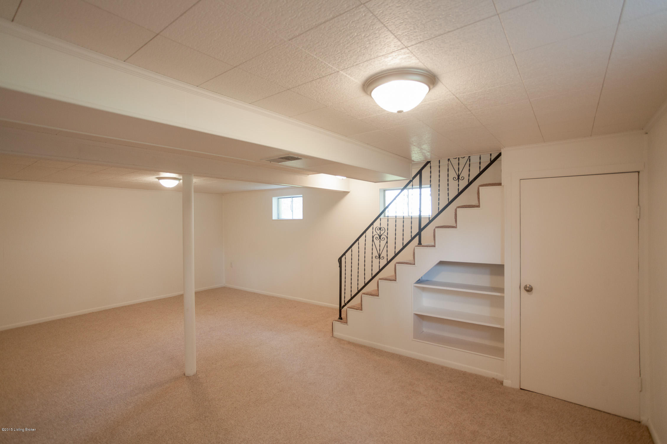 5413 Layne Road Louisville, KY 40219 - Photo 20 of 21 Extra storage under stairs and built in shelves on stairway