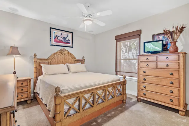 a view of an outdoor space and tennis court