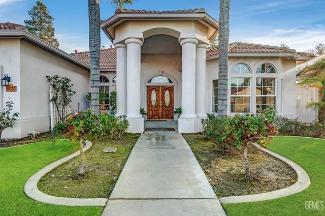 front view of a house