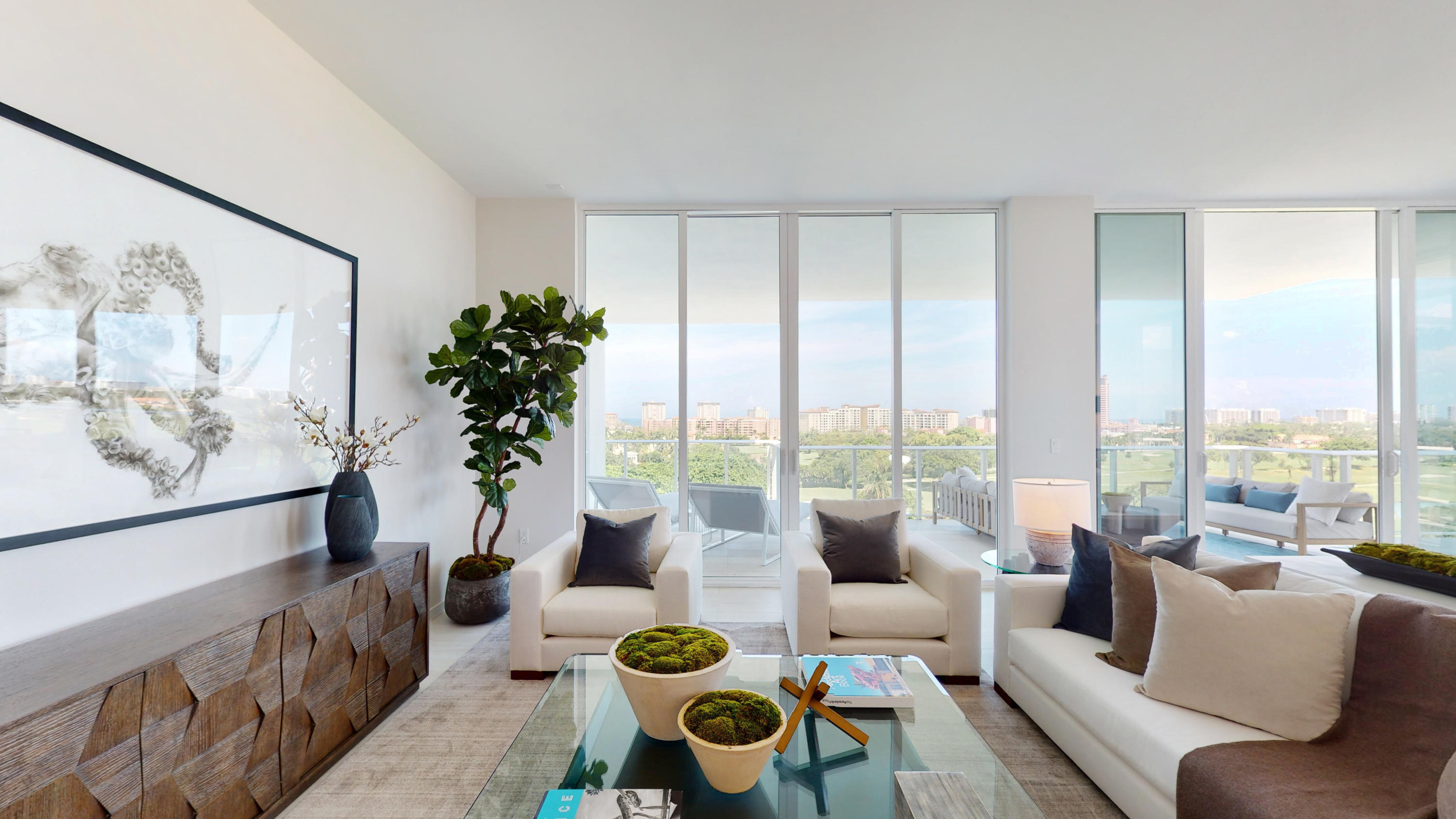 200 Southeast Mizner Boulevard, Unit PH18 Boca Raton, FL 33432 - Photo 13 of 49 EAST VIEWS OVER GOLF COURSE TO OCEAN