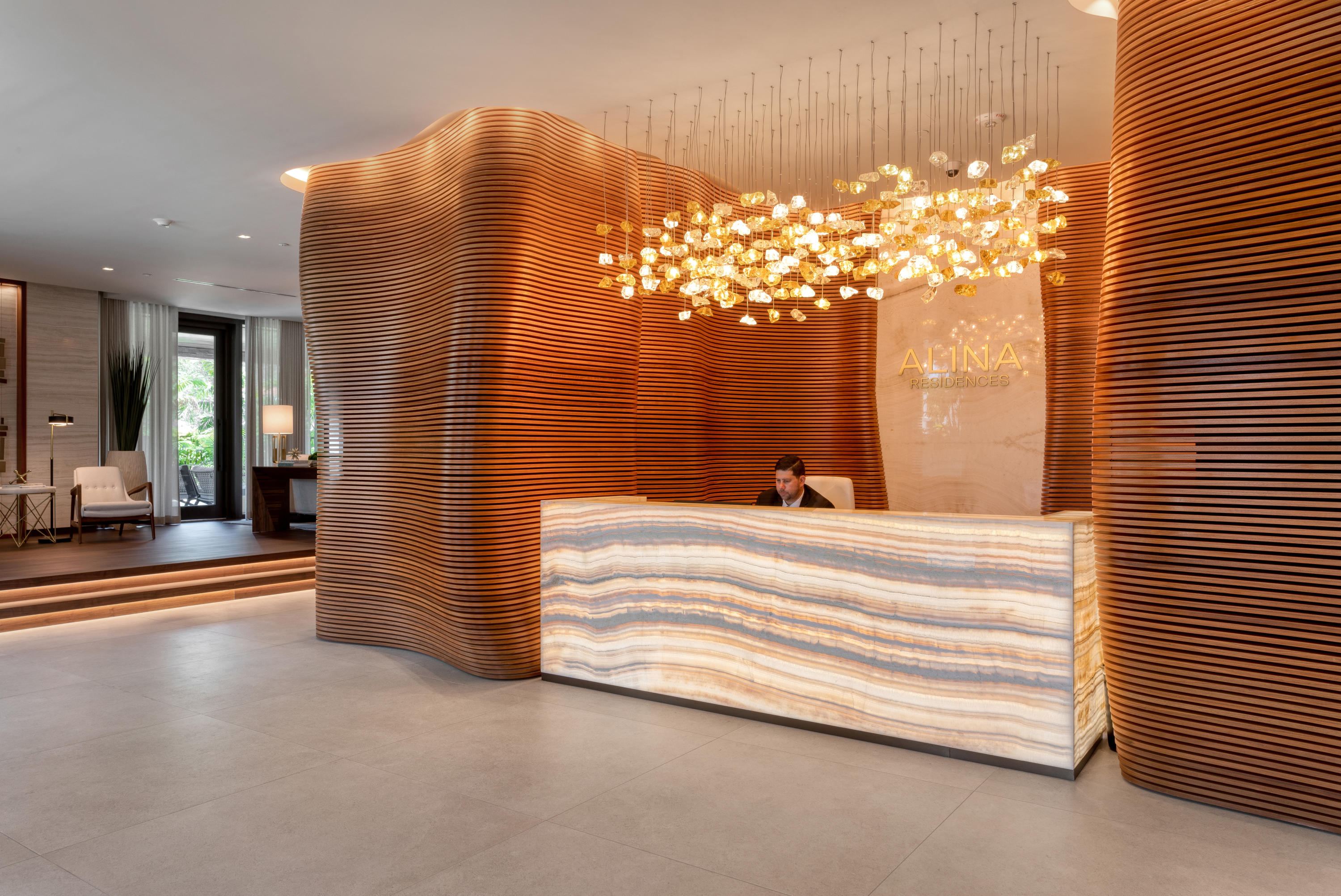 200 Southeast Mizner Boulevard, Unit PH18 Boca Raton, FL 33432 - Photo 43 of 49 RECEPTION DESK/DOORMAN