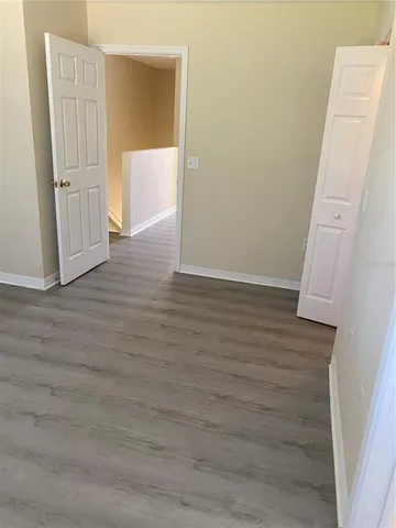 wooden floor in an empty room