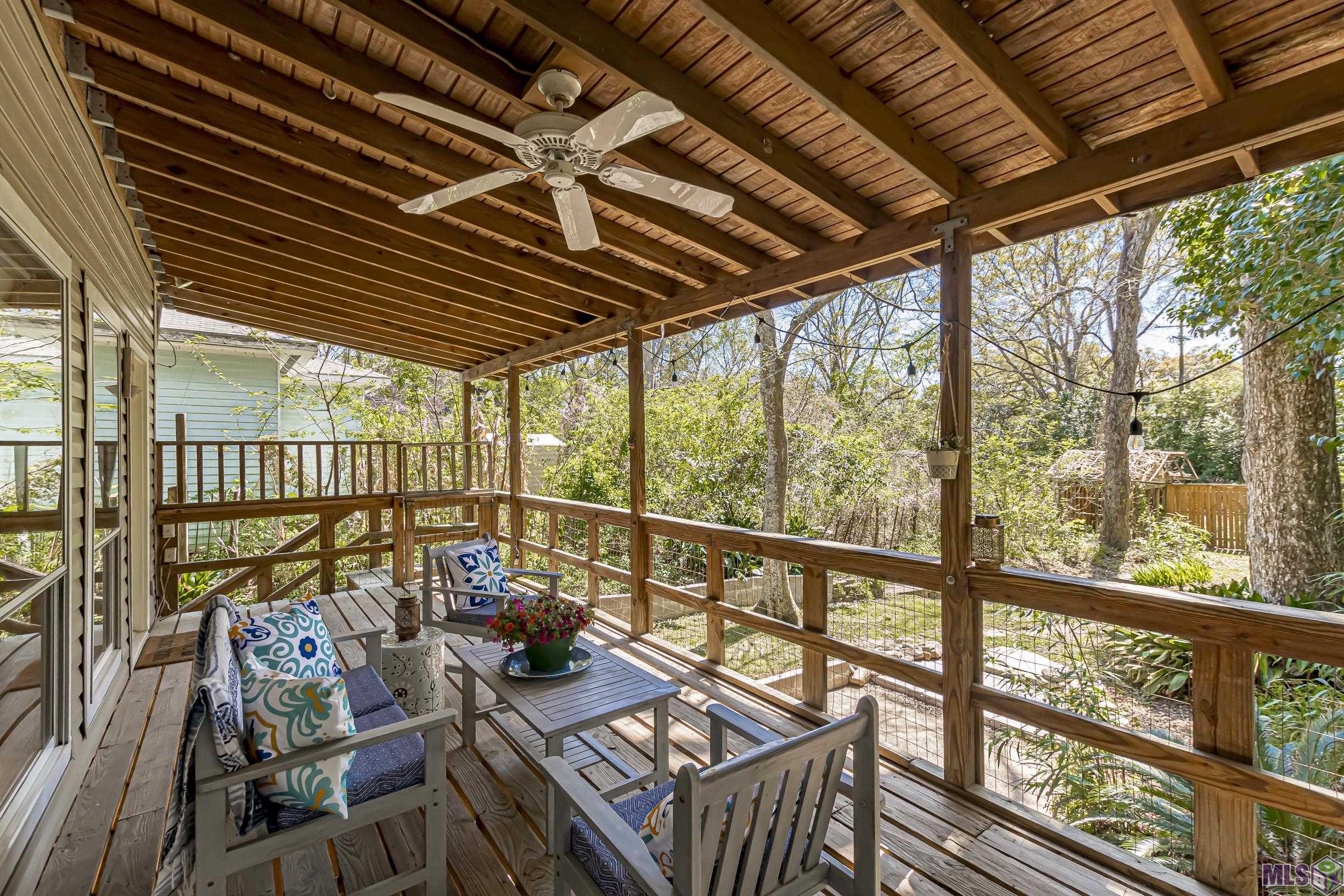 2020 Ovid Street Baton Rouge, LA 70808 - Photo 28 of 33 back porch