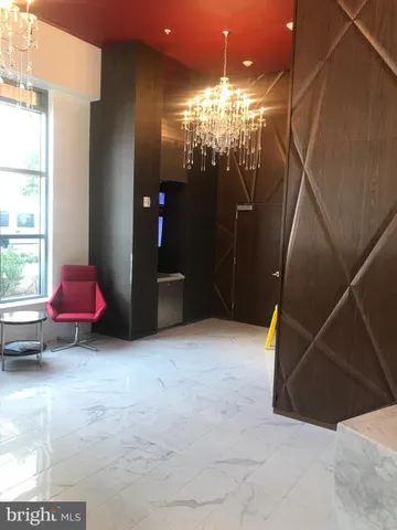 a kitchen with a sink and a microwave