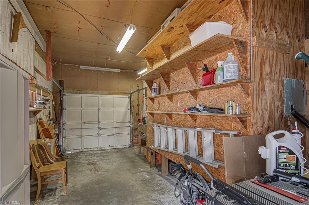 1314 Florida Street High Point, NC 27262 - Photo 28 of 36 Garage has lots of room for storage. Not big enough for car.