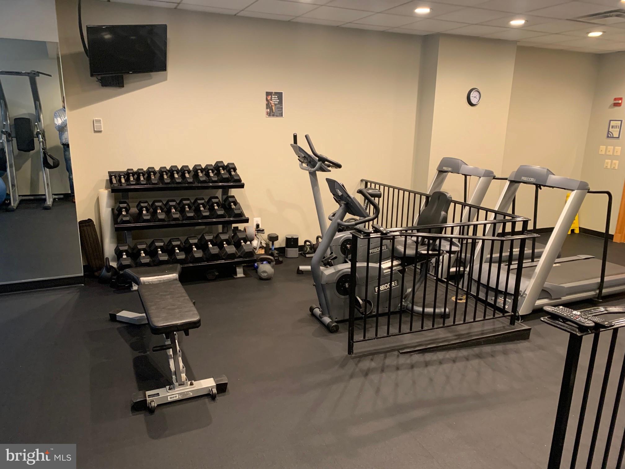 631 D Street Northwest, Unit 534 Washington, DC 20004 - Photo 34 of 41 Gym