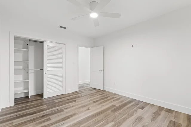 wooden floor in an empty room
