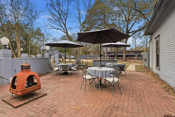 a view of balcony and patio