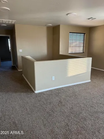 a view of a room with window