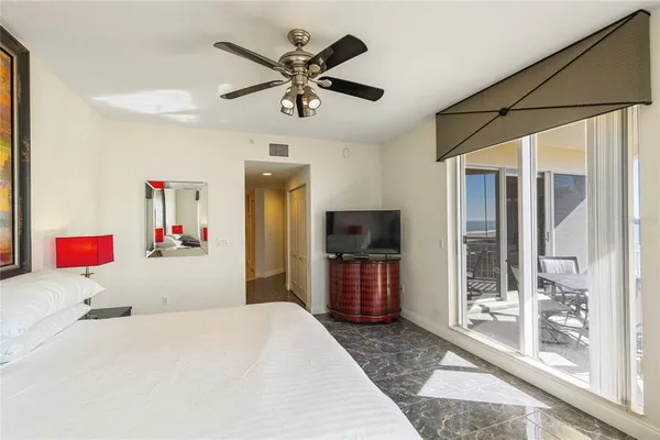 a living room filled with furniture