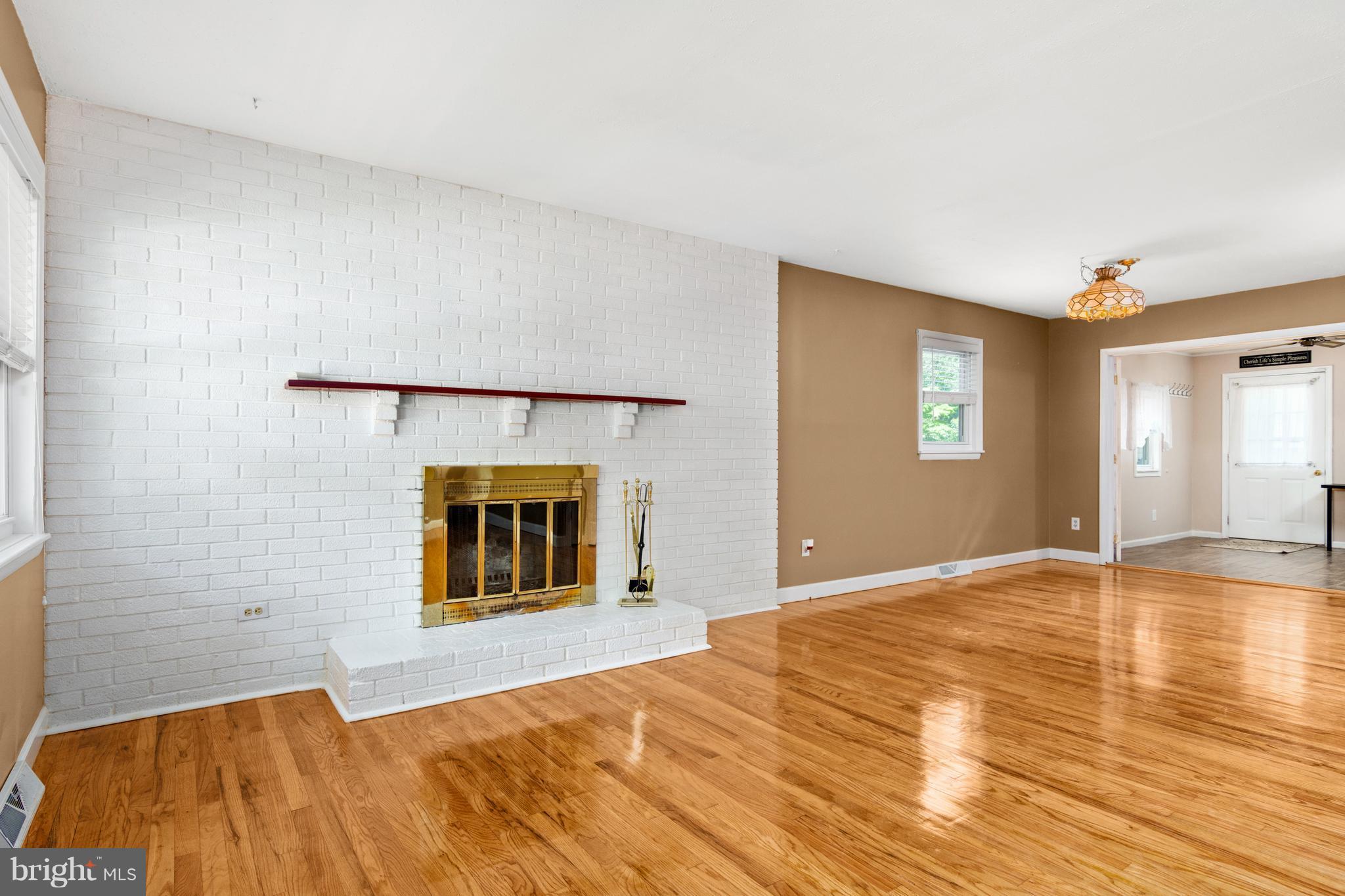 1530 Manor View Road Davidsonville, MD 21035 - Photo 3 of 29 Living Room with wood fireplace