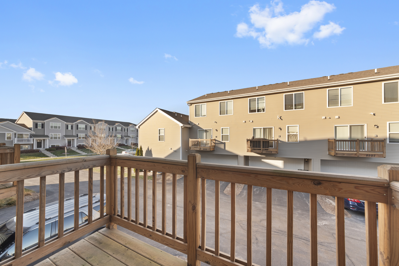 2327 Upland Road Pingree Grove, IL 60140 - Photo 15 of 16 a view of city from a balcony