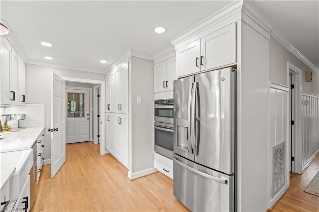 2641 Mock Road High Point, NC 27265 - Photo 13 of 50 All New GE Appliances! Half Bath was built and is to the right before the garage door ~ Easy Pool access!