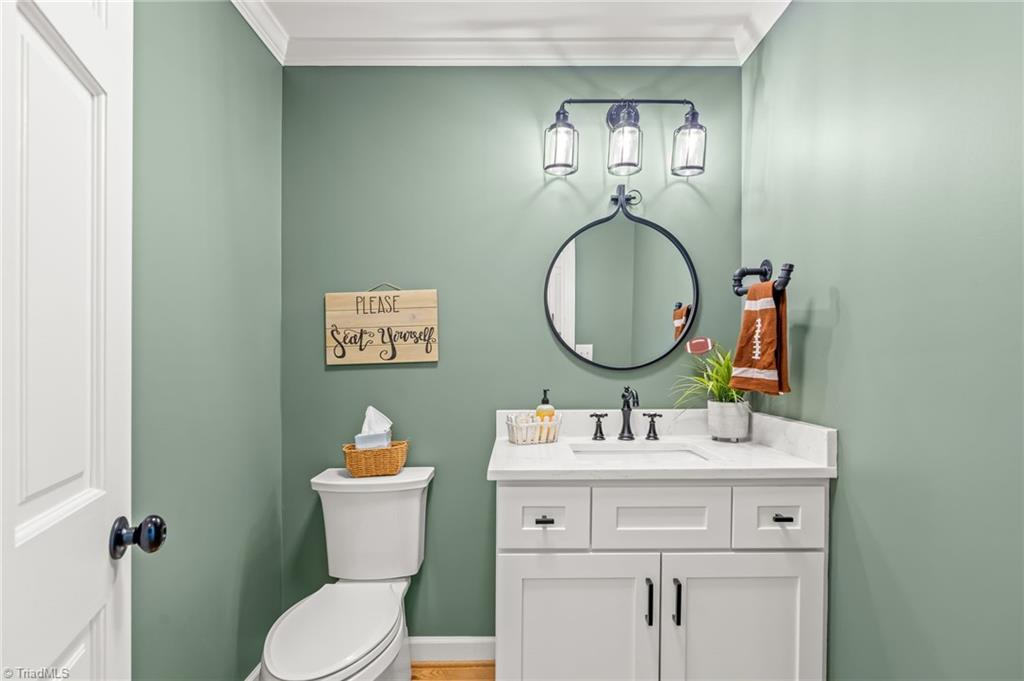 2641 Mock Road High Point, NC 27265 - Photo 15 of 50 Half Bath right inside the garage door entrance