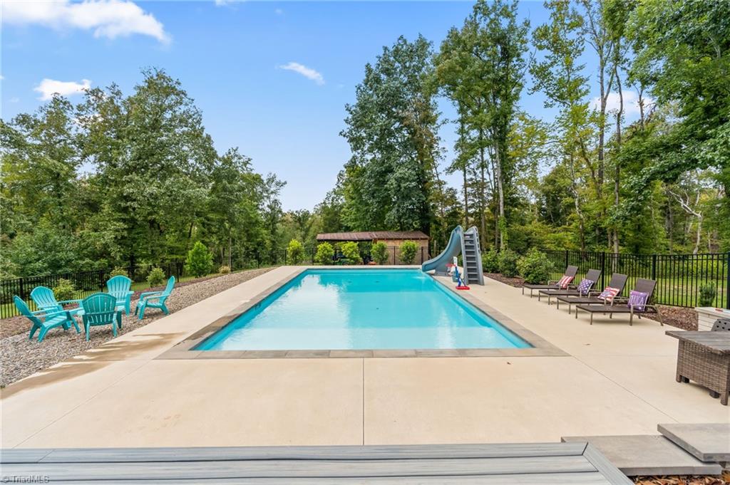 2641 Mock Road High Point, NC 27265 - Photo 37 of 50 Custom Pool Installed 2023