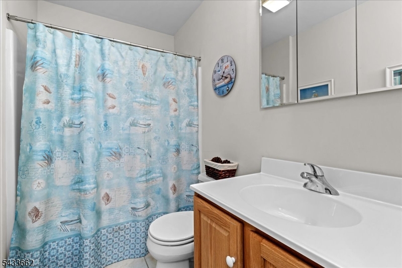 15 Bracken Hill Road Hamburg, NJ 07419 - Photo 27 of 44 a bathroom with a sink a toilet and a shower
