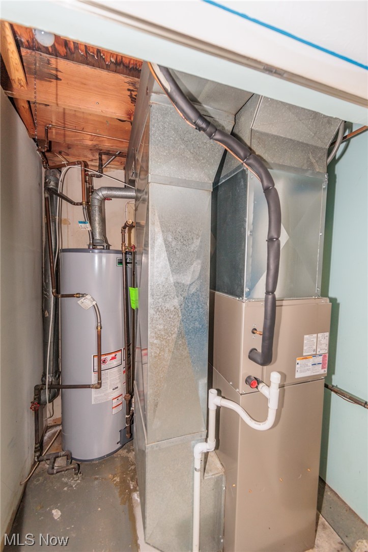 6472 State Road, Unit J19 Parma, OH 44134 - Photo 29 of 33 Utility room with water heater