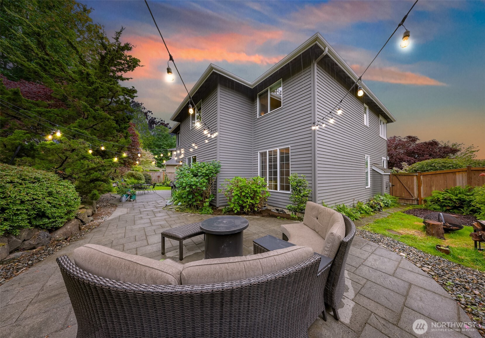2029 240th Place Southeast Bothell, WA 98021 - Photo 37 of 39 a view of an house with backyard and sitting area