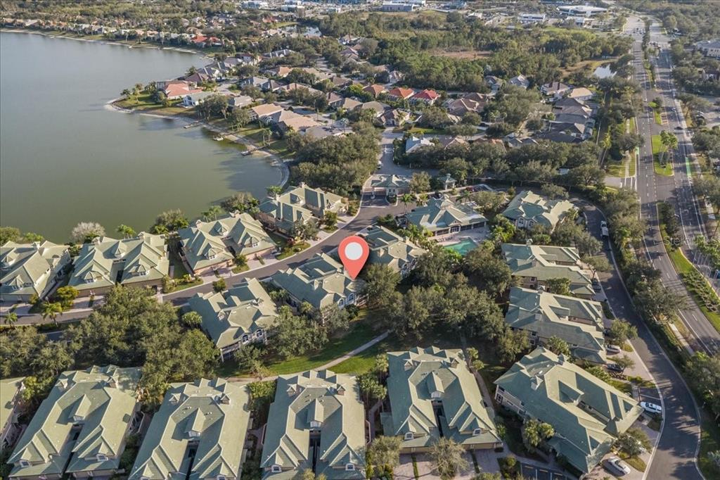 6536 Moorings Point Circle, Unit 101 Lakewood Ranch, FL 34202 - Photo 44 of 48 view of city and lake