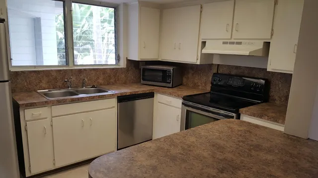 a view of a small space