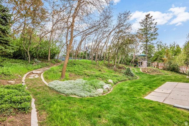 1320 Canyon Park Road Bountiful, UT 84010 - Photo 24 of 28 View of yard with view of wooded area