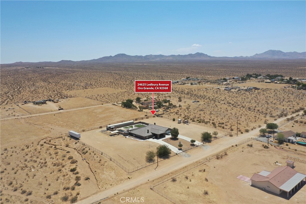 24625 Ledbury Road Oro Grande, CA 92368 - Photo 3 of 51 a view of an ocean and mountain