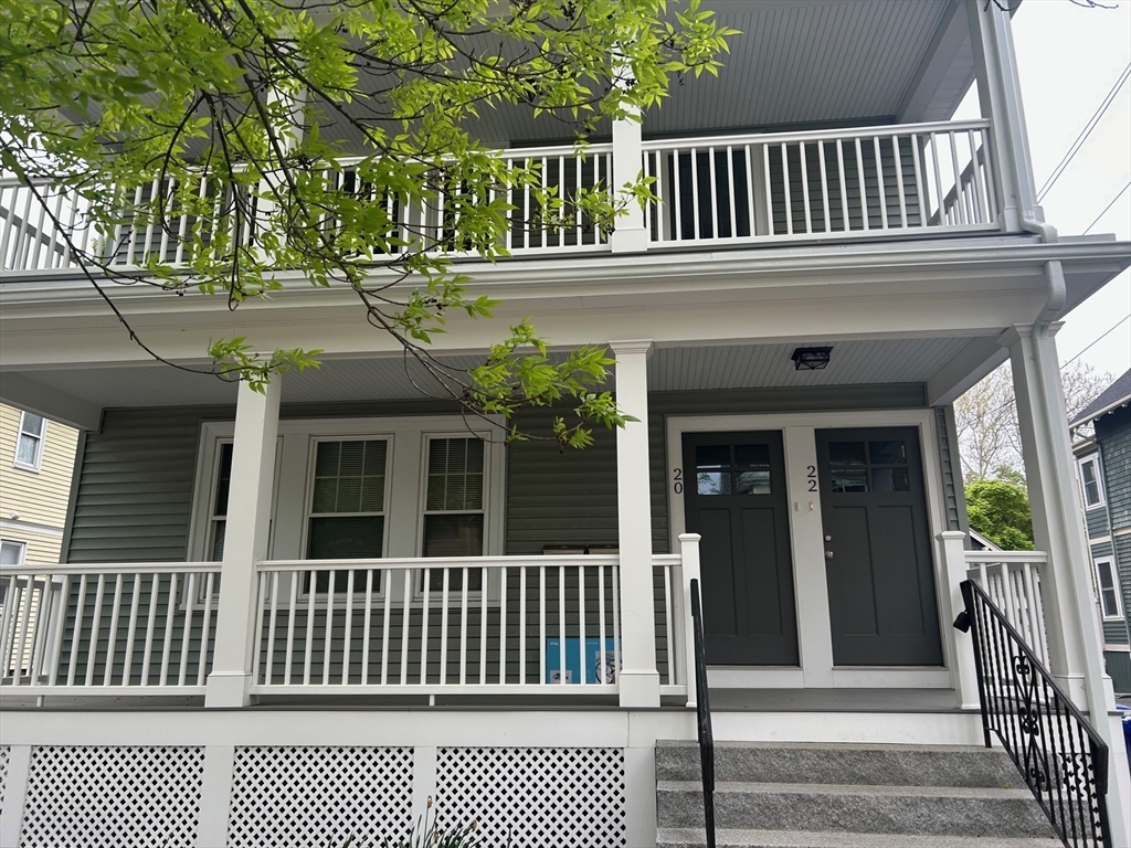 22 Allen Street, Unit 2 Arlington, MA 02474 - Photo 1 of 25 front view of a house