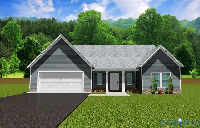 a view of outdoor space yard and front view of a house