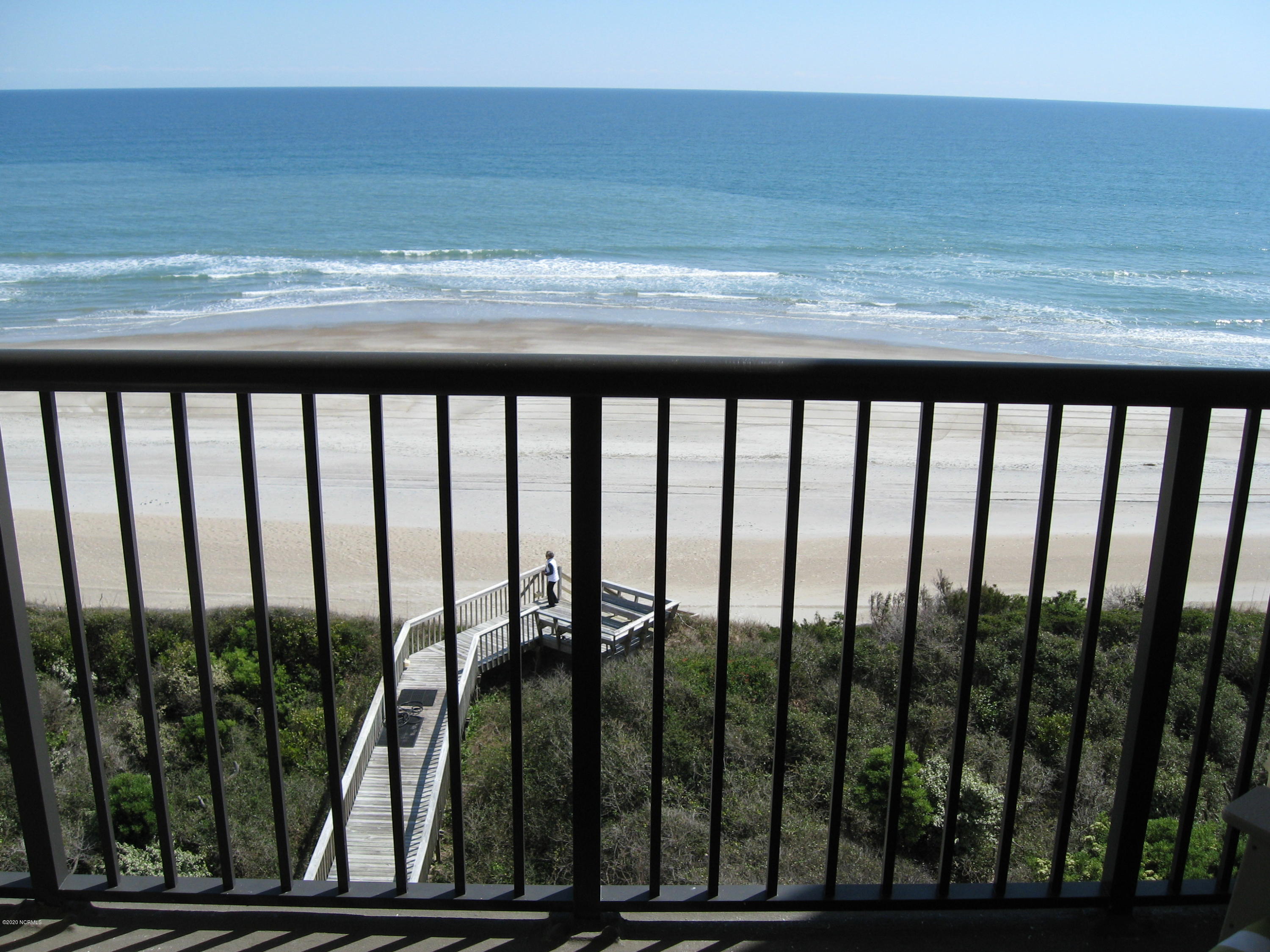 801 Salter Path Road Atlantic Beach, NC 28512 - Photo 4 of 14 view from balcony