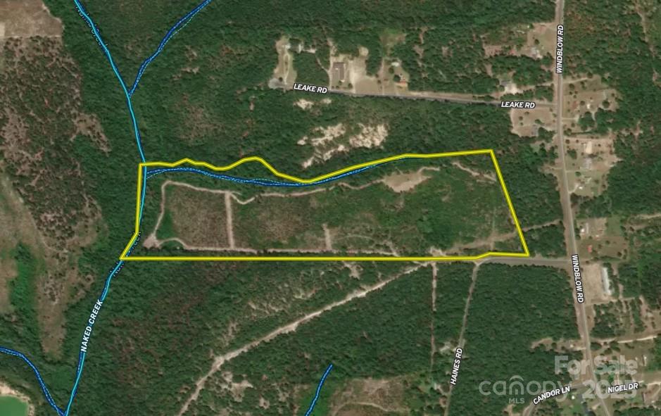 164 Haines Road Jackson Springs, NC 27281 - Photo 23 of 23 an aerial view of a house