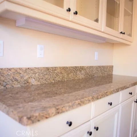 view of an empty room with a window