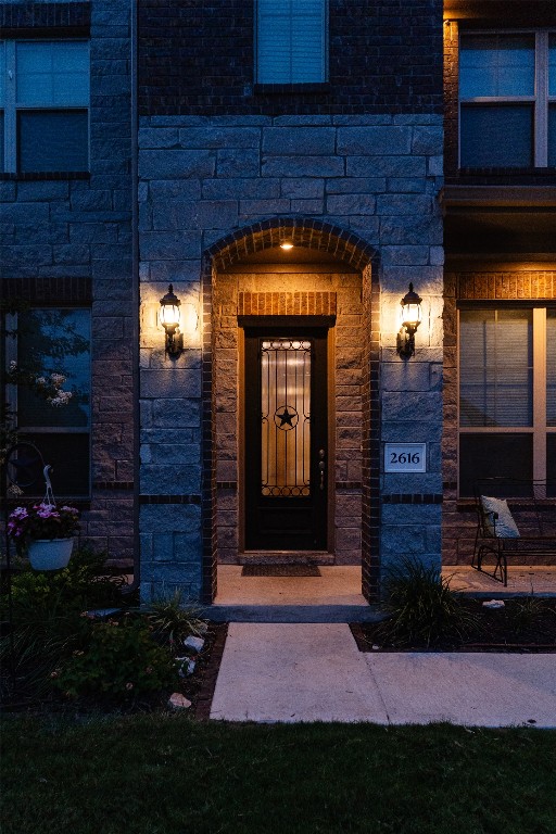 2616 Pine Branch Road Leander, TX 78641 - Photo 3 of 37 a view of brick house with a yard