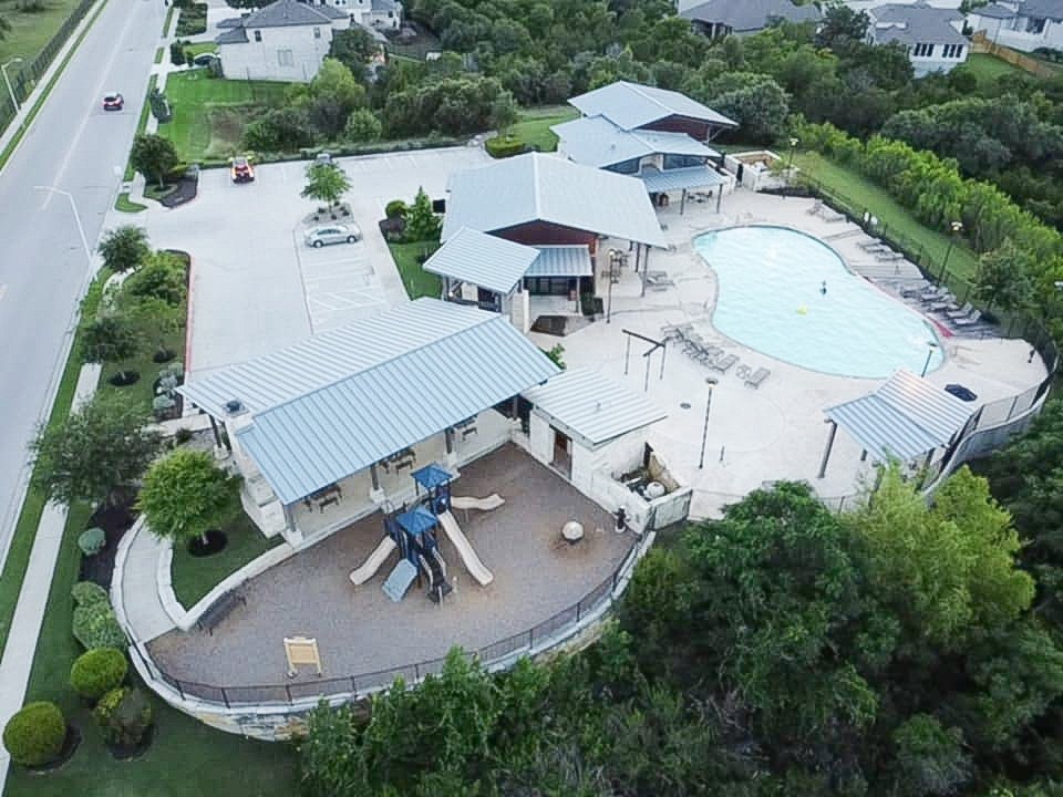 2616 Pine Branch Road Leander, TX 78641 - Photo 36 of 37 an aerial view of a house with outdoor space garden and street view