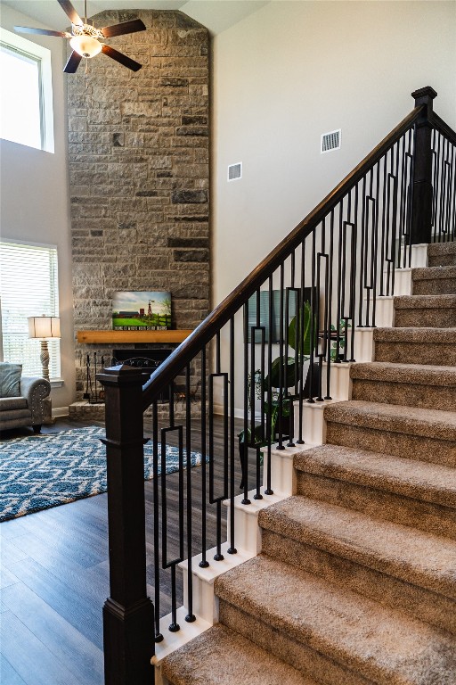 2616 Pine Branch Road Leander, TX 78641 - Photo 8 of 37 a view of entryway with wooden floor
