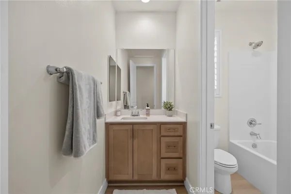 a room with furniture and a window