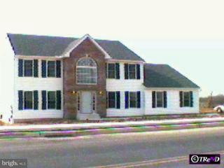 a front view of residential houses