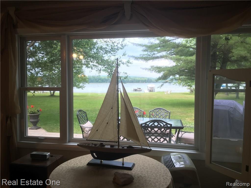 7555 Channel Road Petoskey, MI 49770 - Photo 13 of 42 View from Great Room Picture Window